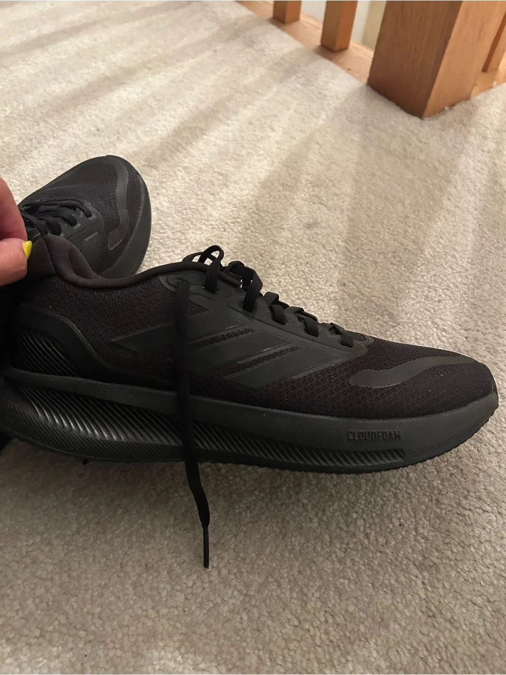 adidas Women's Black Athletic Running Shoes